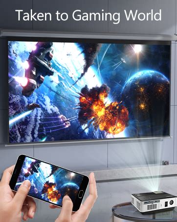 Amazon.com: 9000 Lumens High Brightness for Gaming, FHD Projector LED ...