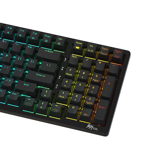 Royal Kludge Rk Tri Mode Rgb Keys Hot Swappable Mechanical Keyboard Black Brown Switch