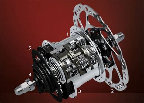 internally geared hubs work bicycling