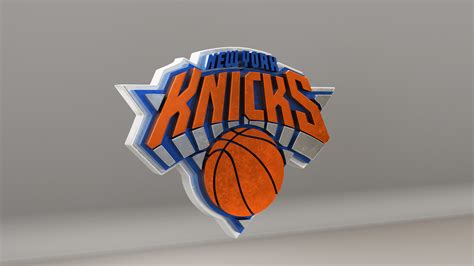 Nba New York Knicks Logo 3d Model By Guimart