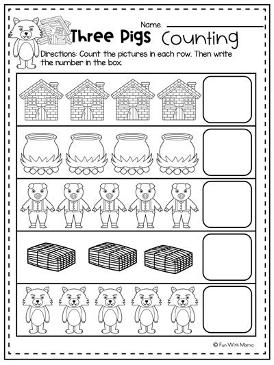 The Three Little Pigs Story Sequencing Simplified Worksheets ...