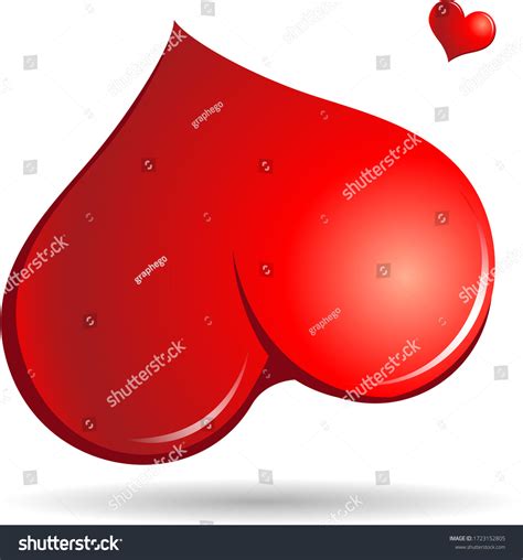 Hot Heart Symbol Passionate Love Sex Stock Vector Royalty Free Shutterstock