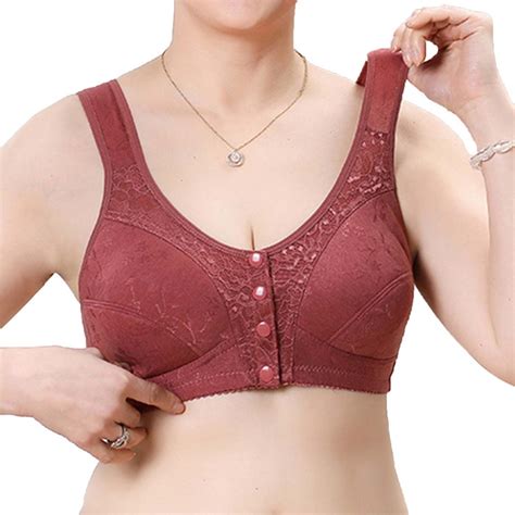 JUPAOPON Underwear For Womens Lingerie For Women Women S Plus Size Bra Casual Sexy Lace Front
