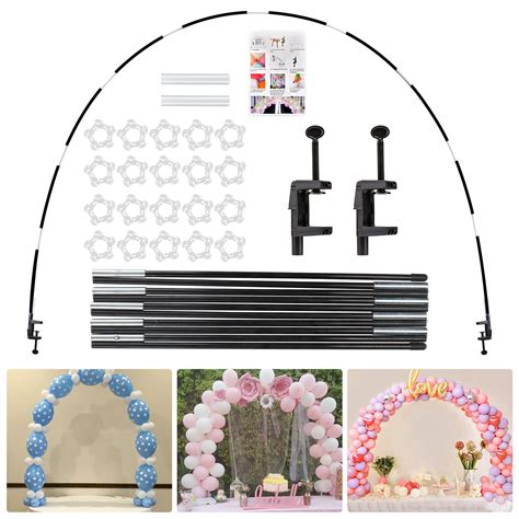 Voircoloria Table Balloon Arch Kit Balloon Arch Stand Frame For