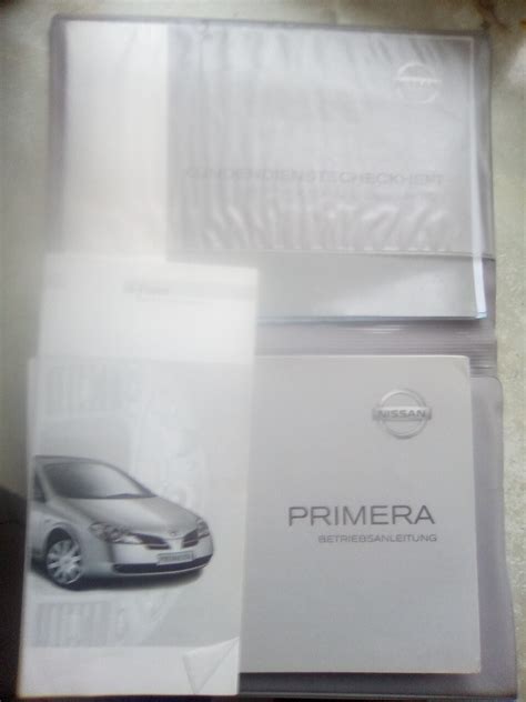 Oryginalna instrukcja obsługi Nissan Primera P12 | Slupsk | Kup teraz ...