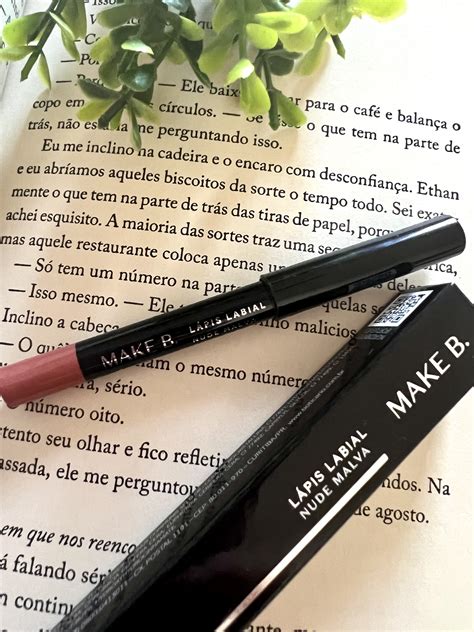 Lápis labial Make B nude malva