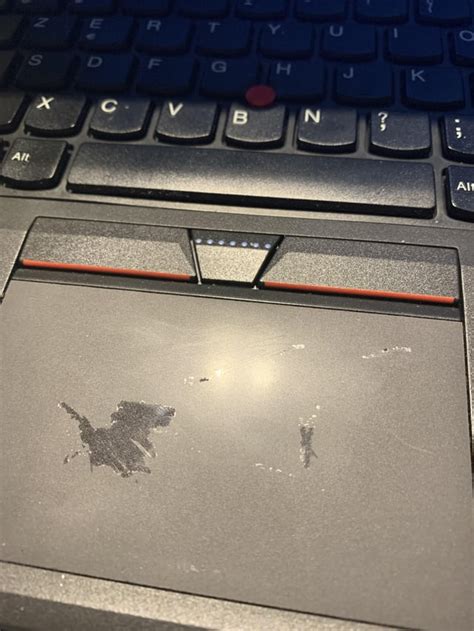 W 541 Touchpad Peeling Off Rthinkpad