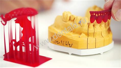Фотополимерная смола HARZ Labs Dental Cast Cherry, вишневый (500 гр)
