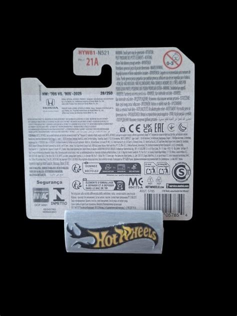 Hot Wheels HW 70s Vs 90s 2025 90 Honda Civic EF 1 10 S Neu Und Originalverpackt In Adlikon