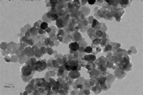 Transmission Electron Microscopy Image Of Nanoscale Zero Valent Iron