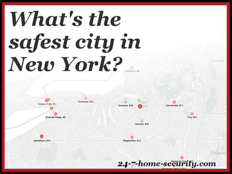 10 Safest Cities In New York 2016 247 Home Security