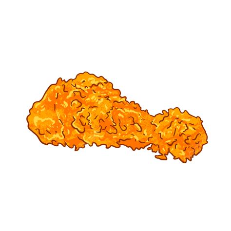 Fried Chicken Leg Clipart Fried Chicken Leg Png Transparent Clipart