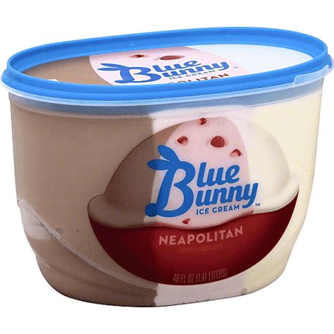 Blue Bunny Ice Cream Neapolitan Ice Cream Treats And Toppings