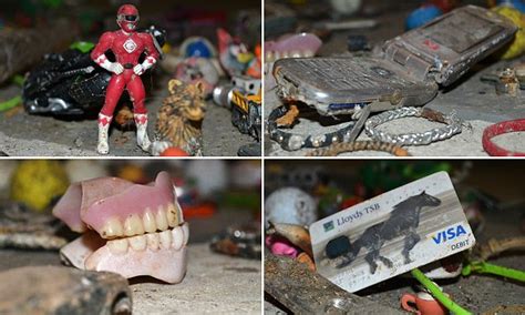 Flushed Away A Power Ranger Sex Toys Credit Cards Mobile Phones And Even False Teeth Are