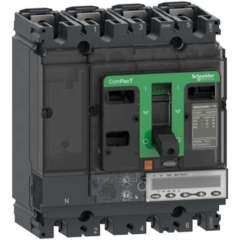 NSX160N 50kA AC 4P4D 160A 6.2E