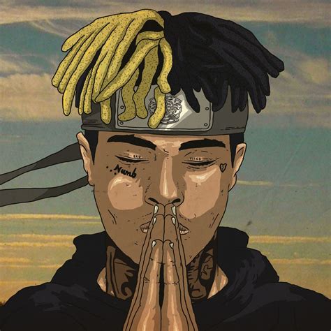 Anime XXXTentacion Drawing Wallpapers - Wallpaper Cave