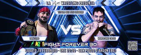 Fight Forever Panzero Vs Hardcore Cassi Orizzontale Icw Italian Championship Wrestling