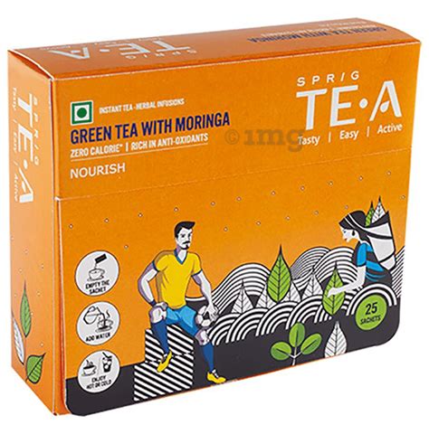 Sprig Green Tea With Moringa Buy Box Of 250 Sachets At Best Price In