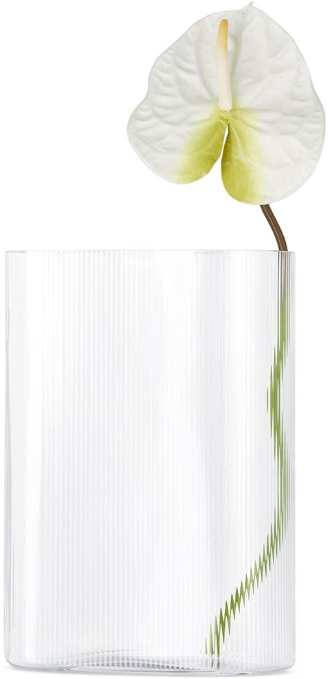 Glass Short Mist Vase By Nude Glass Ssense