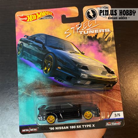 MATTEL PREMIUM HOTWHEELS 96 NISSAN 180 SX TYPE IRON HOT WHEELS RUBBER TIRES Shopee Malaysia