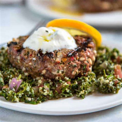 Lamb Burgers With Feta Grilled Video Kevin Is Cooking