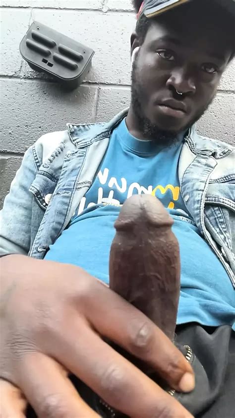 Playing With My Cock Outside At My Job In Public American Gay Black Porn XHamster