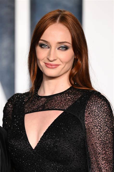 Sophie Turner Black Hair
