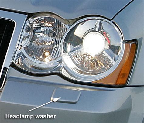 Jeep WK Grand Cherokee Headlamp Washer System JeepSpecs