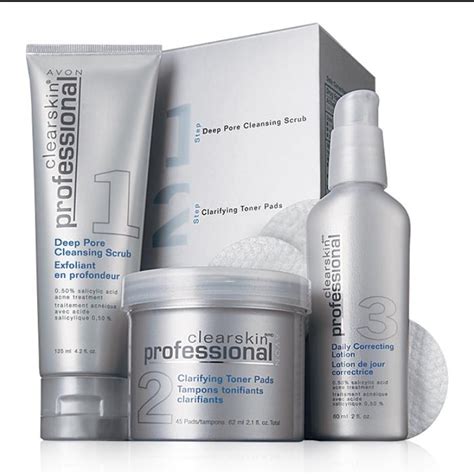 Avon Clearskin Professional 3-step Acne Treatment – Beaumonde Avon Store