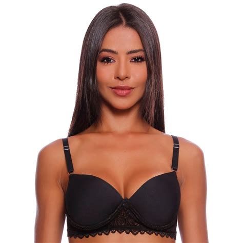 Sutiã Aro E Bojo Base Em Renda Sara Pink Lingerie