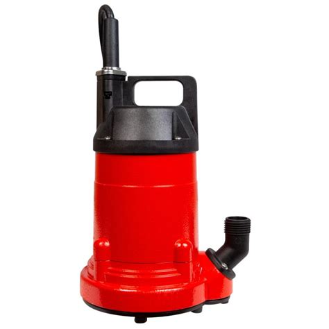 1 4 HP Submersible Utility Pump With Garden Hose Adapter