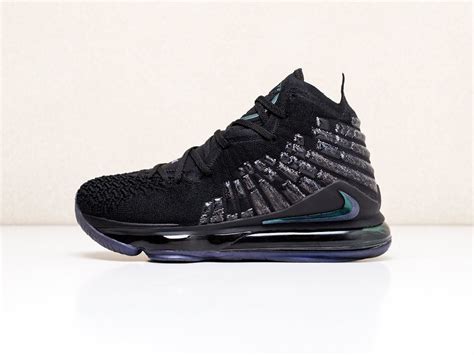 Кроссовки Nike Lebron XVII цвет Черный купить по цене 6490 рублей в ...