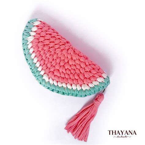 Clutch Melancia Loja Thayana Handmade Elo Produtos Especiais