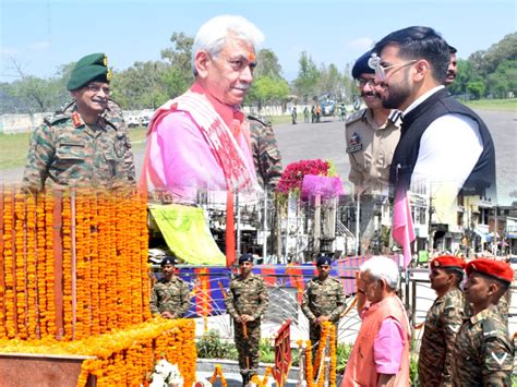 “RAJOURI DAY”LG Pays Tributes to Army’s and civilian Bravehearts who