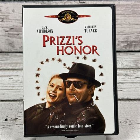 Prizzis Honor DVD 2003 Jack Nicholson Kathleen Turner Robert