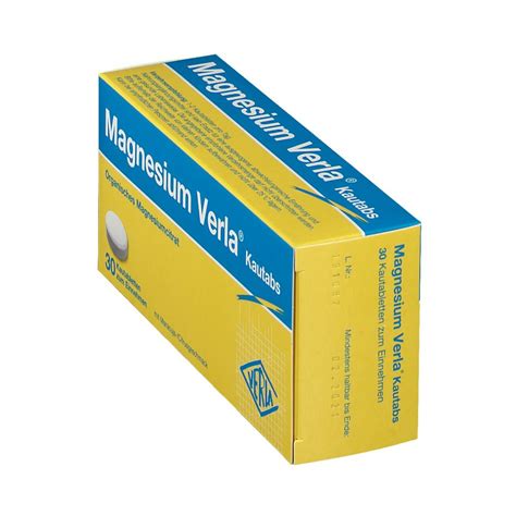 Magnesium Verla® 30 St - Shop Apotheke