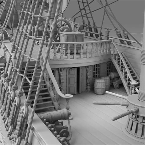 3d Printable Black Pearl Pirate Ship By Onlinedesigns