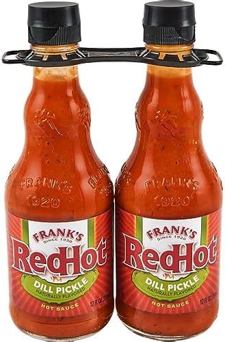 Amazon Frank S Redhot Dill Pickle Hot Sauce Fluid Ounce Pack Of Grocery