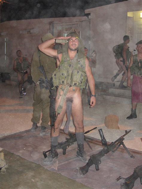 Nude Israeli Army Cumception