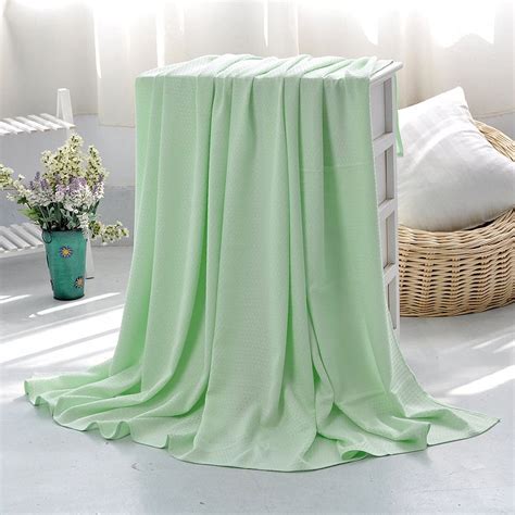 Cooling Throw Blanket For Hot Sleepers Bamboo Blanket For All Season Cooling Blankets