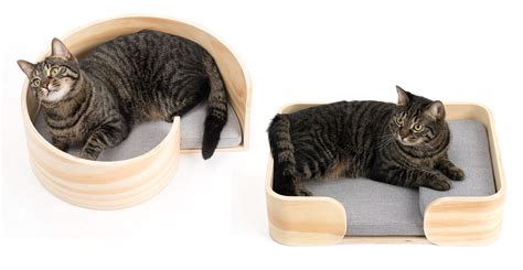 Woodencat Modern Cat Beds From Pidan Studio • Hauspanther