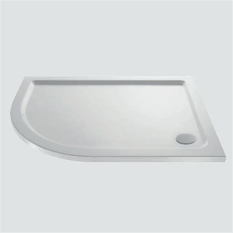 Eastbrook Vantage Low Profile Offset Quadrant Shower Tray 1200mm X