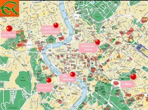 Mapa De Roma Turístico - NAZAEDU