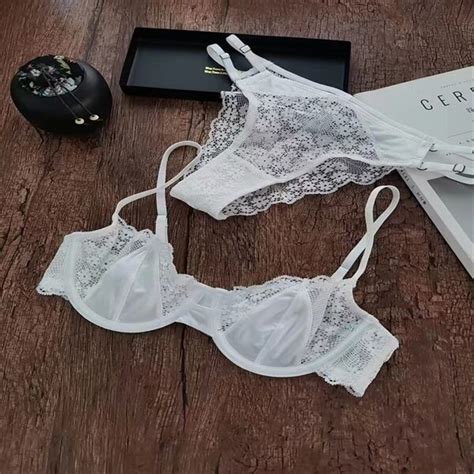 Femme Sous vêtement Sexy Set De Soutien Gorges Doux En Dentelle Lingerie Soutien gorge Et Set De
