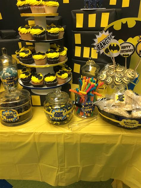 Batman Birthday Party Ideas Photo 4 Of 19 Catch My Party