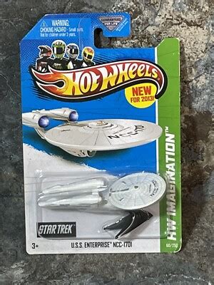 2013 HOT WHEELS STAR TREK U S S ENTERPRISE NCC 1701 HW IMAGINATION EBay