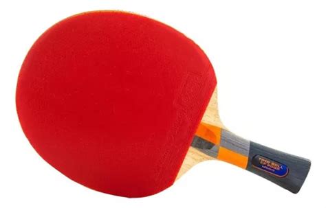 Raqueta De Ping Pong Butterfly Timo Boll Cf Negra Y Roja Fl