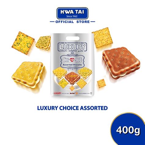 Hwa Tai Luxury Choice Assorted Biscuits 400g Shopee Malaysia