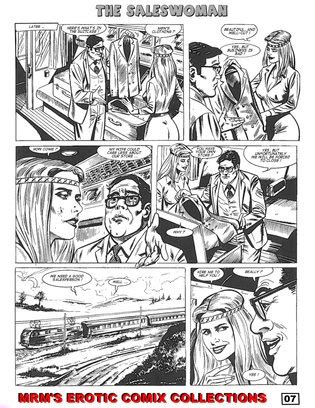 Cicciolina The Saleswoman Luscious Hentai Manga Porn