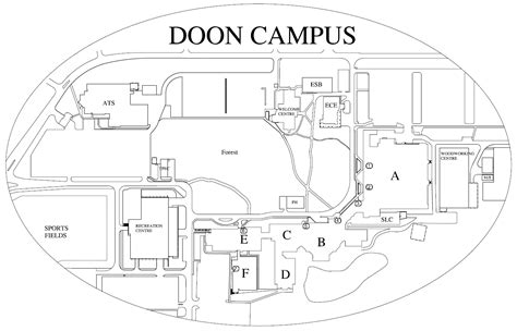 Conestoga College Doon Campus Map